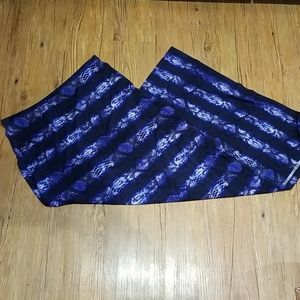 Blue Black White skirt